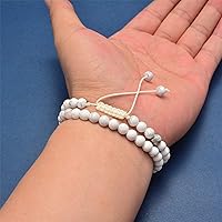 Vista 167 de 200 cuentas redondas y sueltas de cristal de cuarzo gris natural de 0.32 pulgadas (8 mm) para joyería y manualidades