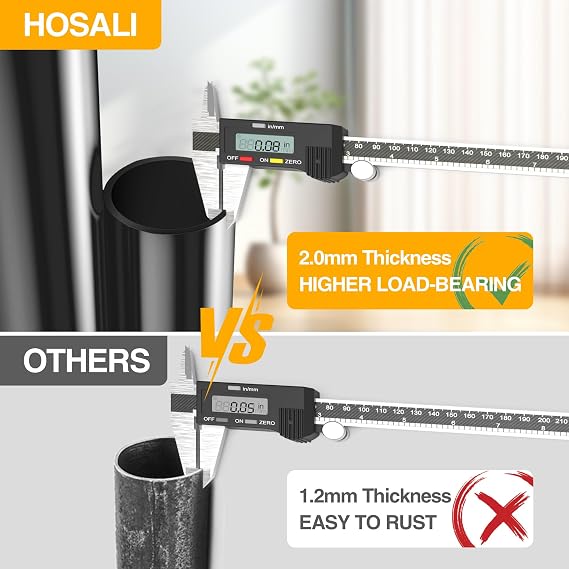 HOSALI 2.5 inch Office Chair Gas Lift Cylinder-Office Chair Replacement Parts, Heavy-Duty Gas Lift Cylinder Fits Most Chairs,Highest End Class 4 Hydraulic Pneumatic Piston,Universal Size