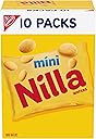 NILLA Wafers Mini Cookies, Vanilla Wafers, 10 Snack Packs