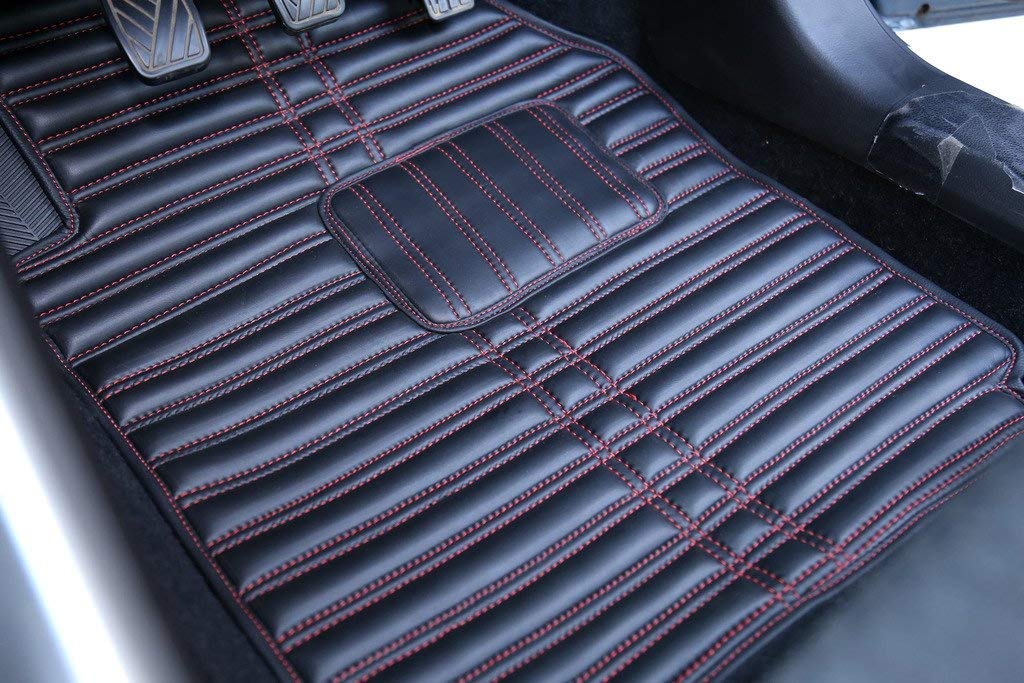 3D FRONTLINE Anti Skid Sports Series Car Foot Mats Compatible with New