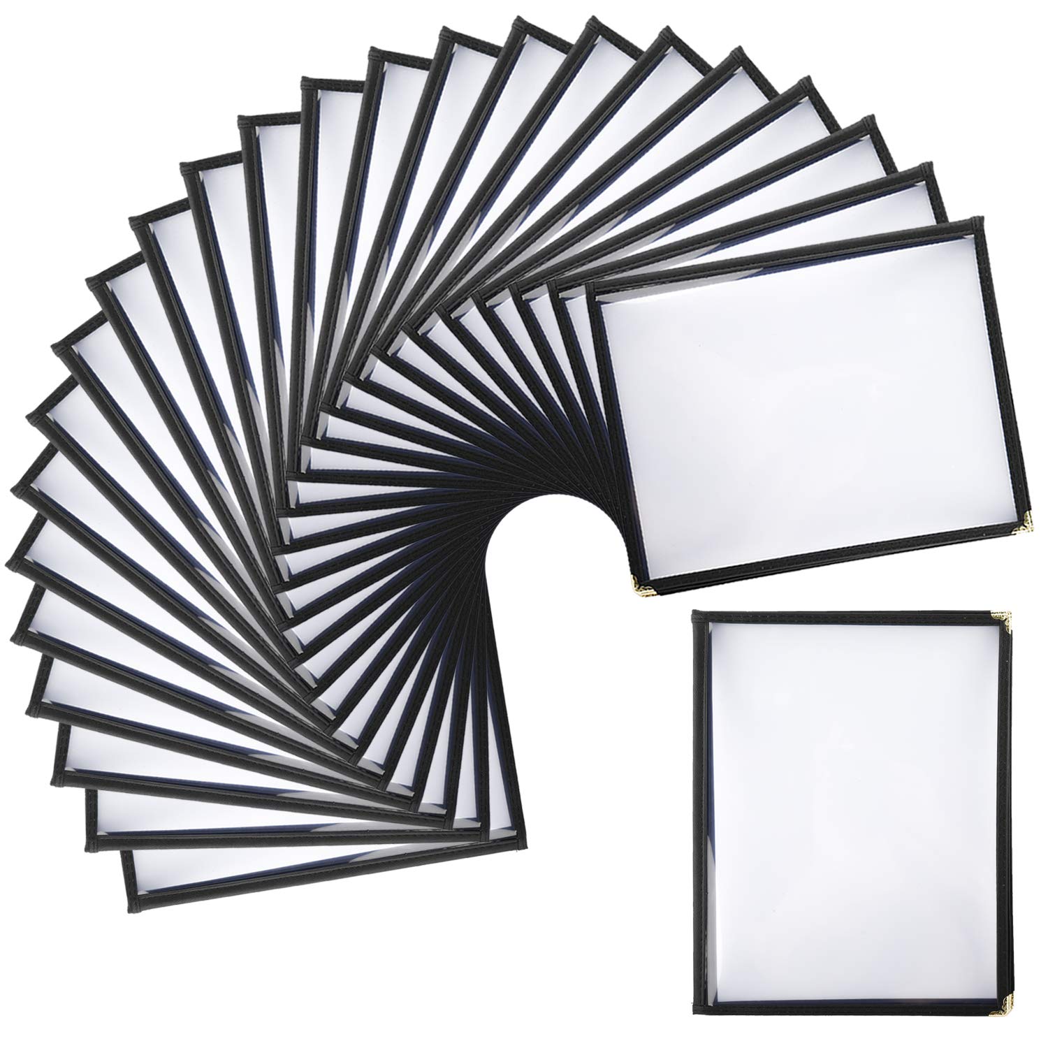 Buy 25 Packs Triple Fold Menu Covers 3 Page 6 View Golden Corner