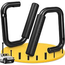 moveland 2PCS Front Grab Handles for Jeep Wrangler JK JKU 2007-2018