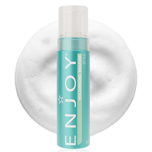 ENJOY Mousse voluminizante (6.8 onzas) mousse para construir volumen; ingredientes ligeros añaden cuerpo extra