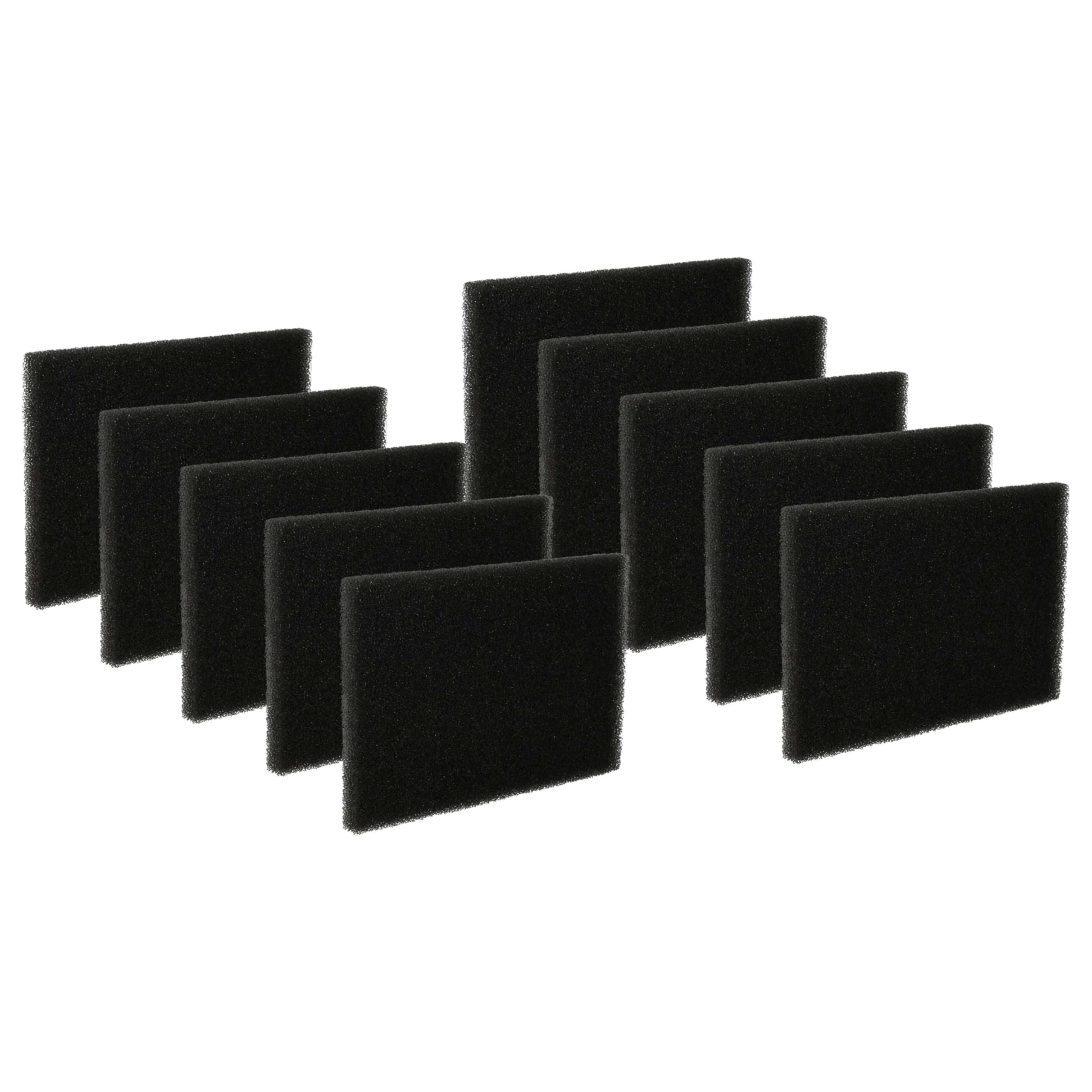 vhbw 10x filtro de espuma reemplaza 9000844887, AEF03 para aspiradoras