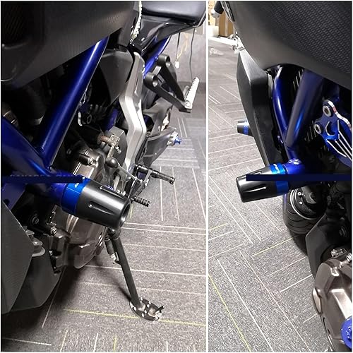 Miniatura 7 de MT-07 - Protector de chasis deslizante de marco compatible con MT07 2014-2023 FZ07 Tracer 700/GT 7, accesorios de motocicleta, almohadilla de