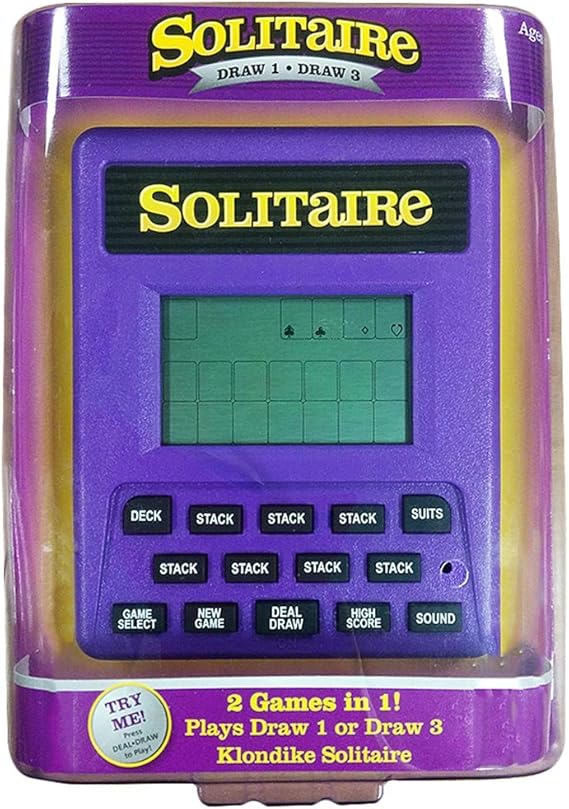 Classic Solitaire Electronic Games, Handheld Games Amazon Canada
