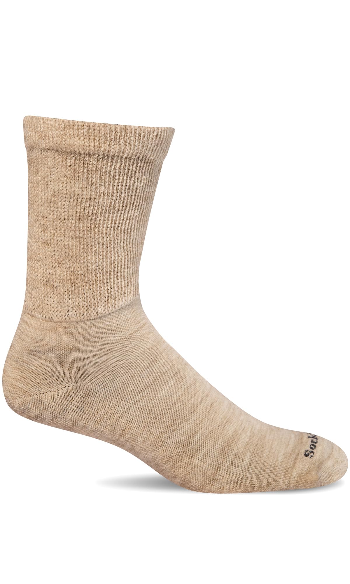 Sockwell Women's Extra Easy Relaxed Fit Sock, Barley - M/L