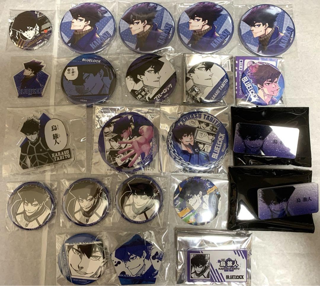 ブルーロック バレンタイン VD 烏 旅人 缶バッジ 【公式通販】