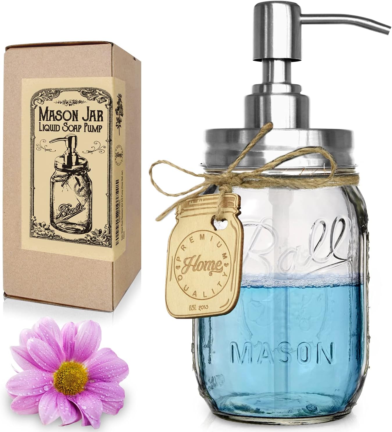 Premium Home Quality kit de despachador de jabón/loción de