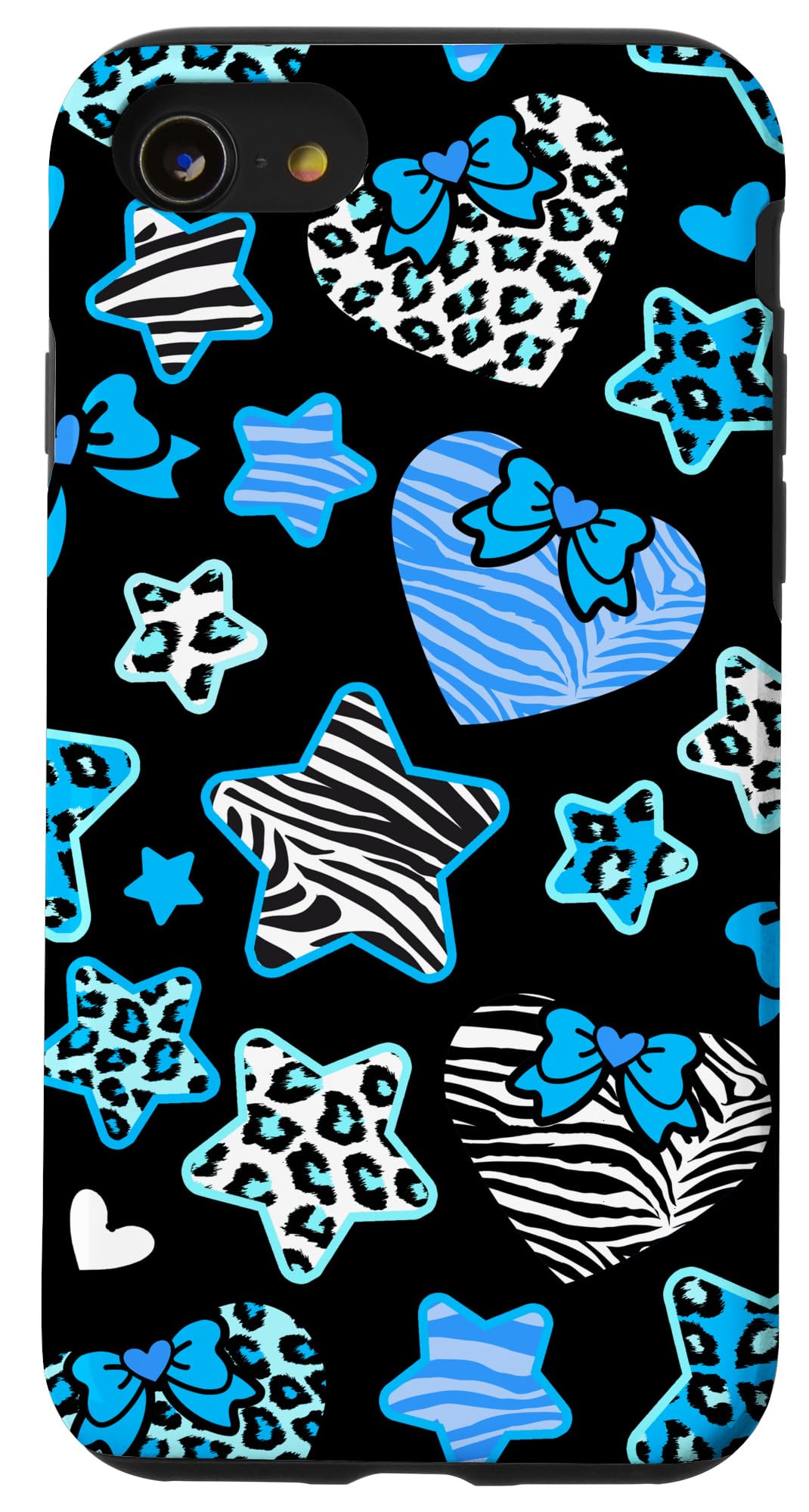 Amazon.com: iPhone SE (2020) / 7 / 8 McBling Aesthetic Heart