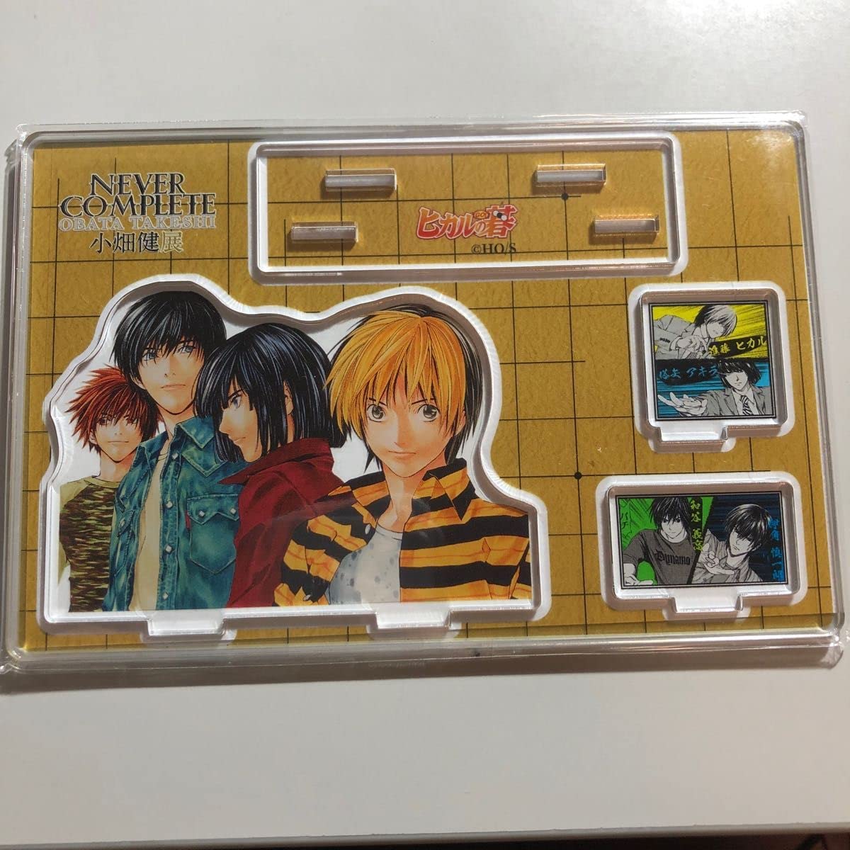 小畑健展 ヒカルの碁 アクリルスタンド ヒカルの碁 缶バッジ