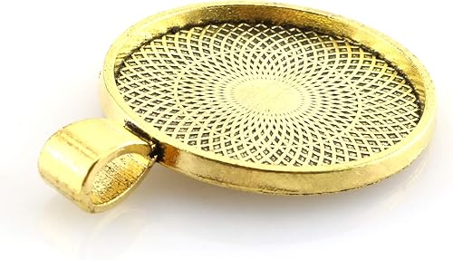 Miniatura 8 de Lind Kitchen Bandejas colgantes de bisel redondo, cabujón, base en blanco para manualidades, fotos, joyas, hallazgos, fabricación de accesorios,