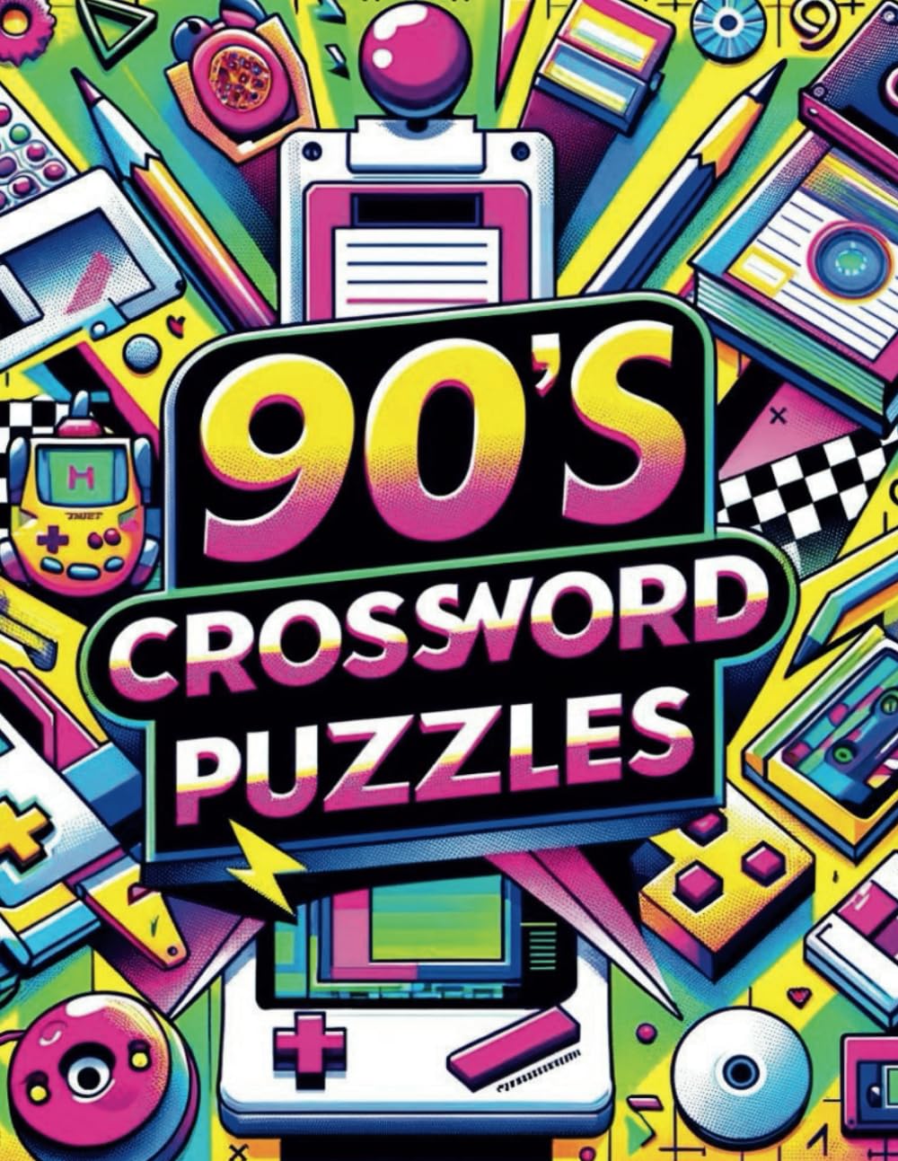 90's Crossword Puzzles Book