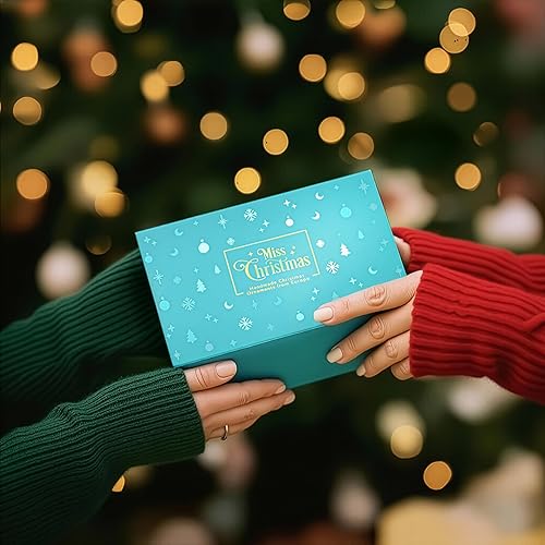 Miniatura 3 de Miss Christmas Colección 2022 Adorno de árbol de Navidad de cristal soplado de Papá Noel (Santa con barril de whisky) Papá Noel con barril