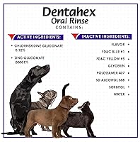 Vista 4 de Vetoquinol Dentahex - Enjuague de higiene bucal para mascotas, 8 onzas