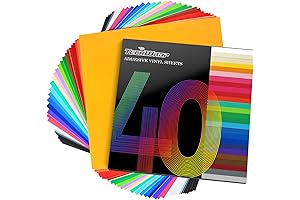 TeckWrap Permanent Adhesive Vinyl Sheets for Unrestricted Creative Expression