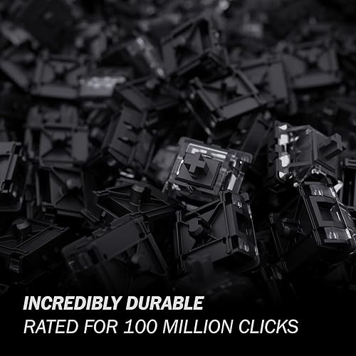 Miniatura 4 de Gateron Interruptores ópticos KS-15 para teclado mecánico MX  Fuerza de 1.94 oz  Táctil  Interruptores RGB superiores transparentes para teclado