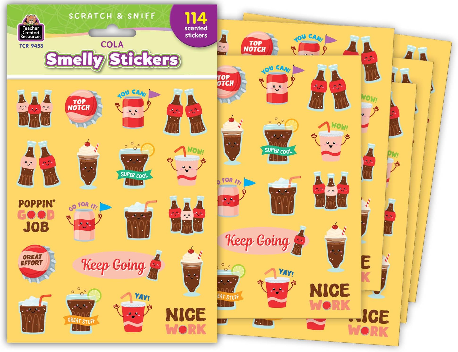 Teacher Created Resources Cola Smelly Stickers (TCR9453)