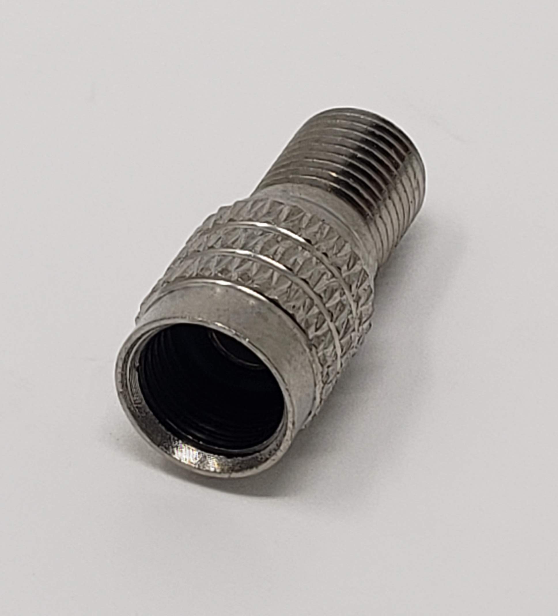 Muzzys V2B DS-1 - Confezione da 100 tappi per pneumatici con doppia tenuta per gonfiare pneumatici ad alta pressione per camion, auto e camper, per gonfiare pneumatici e controllare la pressione senza