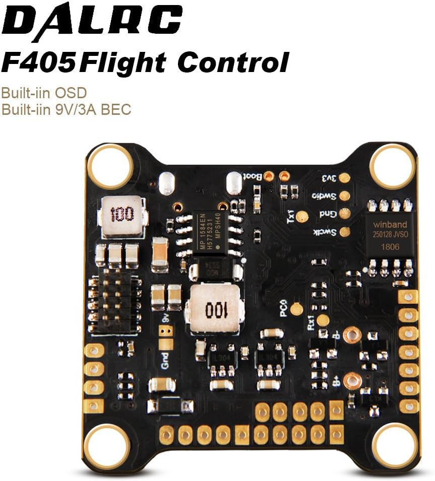 F405 Flight Controller Omnibus F405 Brushless FC Integrated with OSD 5V/9V/3A BEC