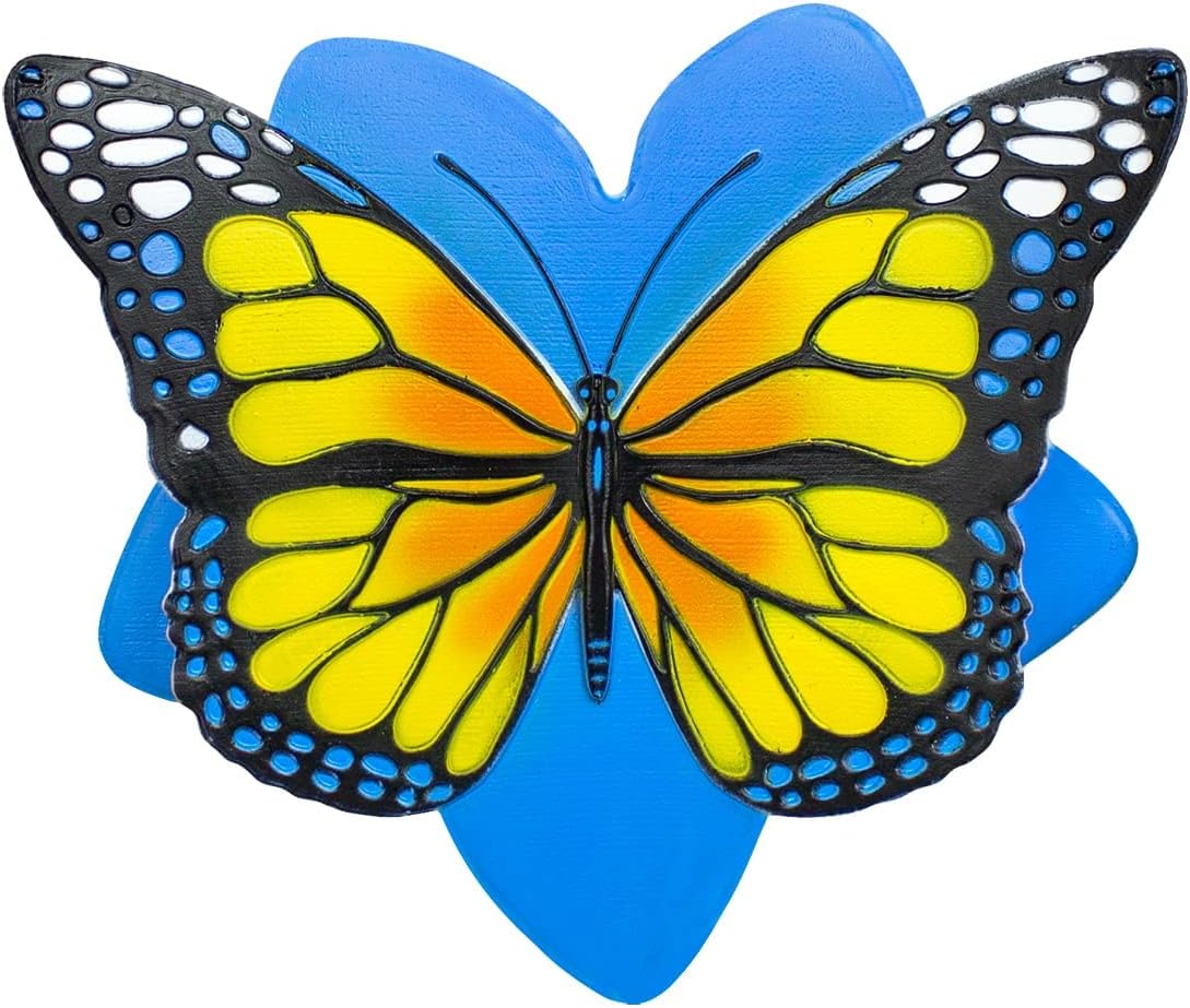 Poolmaster Chlorine Dispenser for Swimming Pools and Spas, Yellow Butterfly