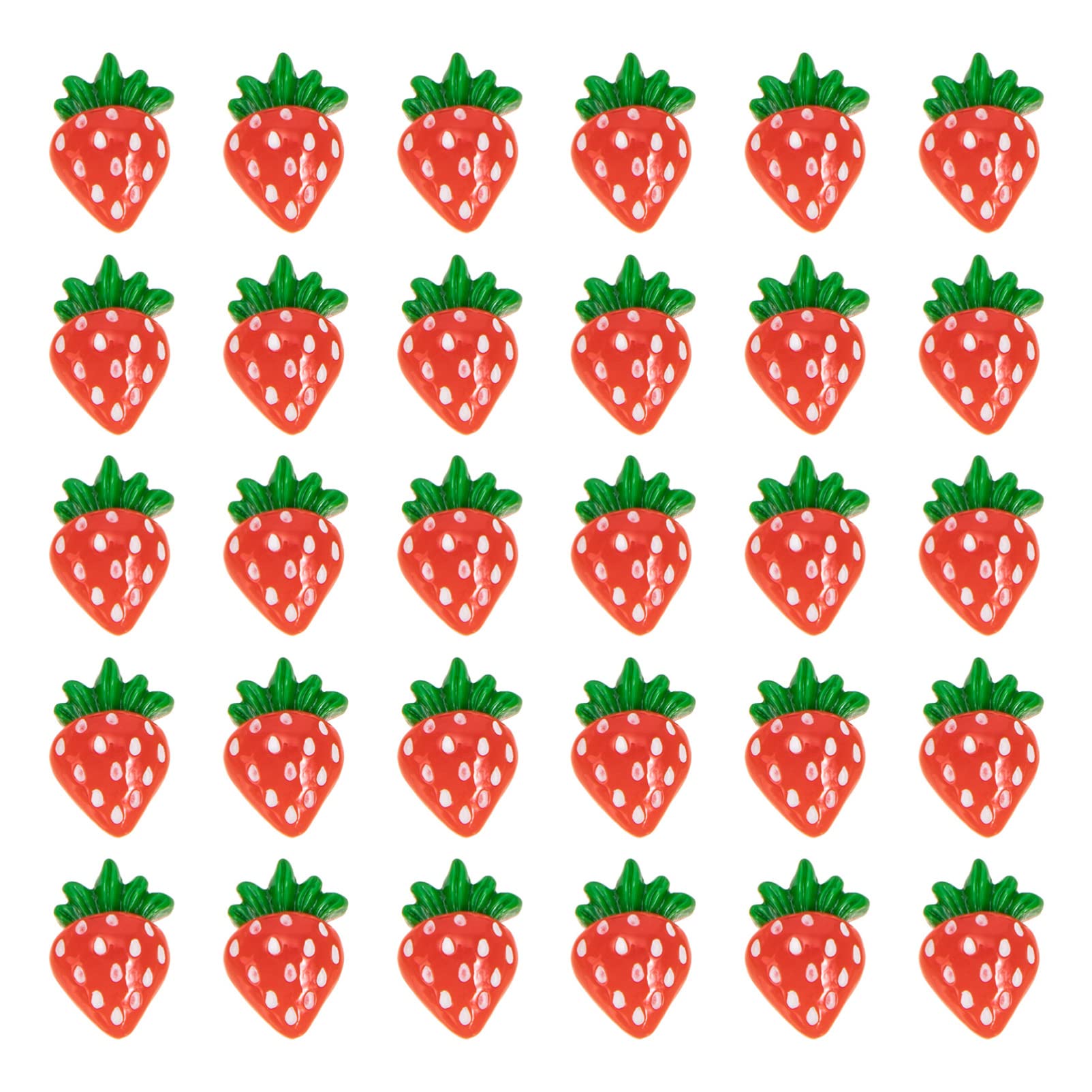 Amazon.co.jp: NERVUP ネイルパーツ いちご デコパーツ 3D 立体 ネイル  