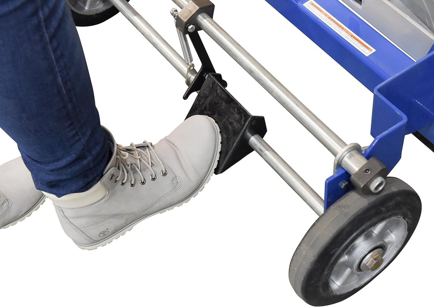 Vestil A-LIFT-S-EHP Adjustable Straddle Hand Winch Lift Truck, 42-1/2" Length, 43-1/4" Width, 80" Height, 350 lbs Capacity: Material Lifts: Industrial & Scientific