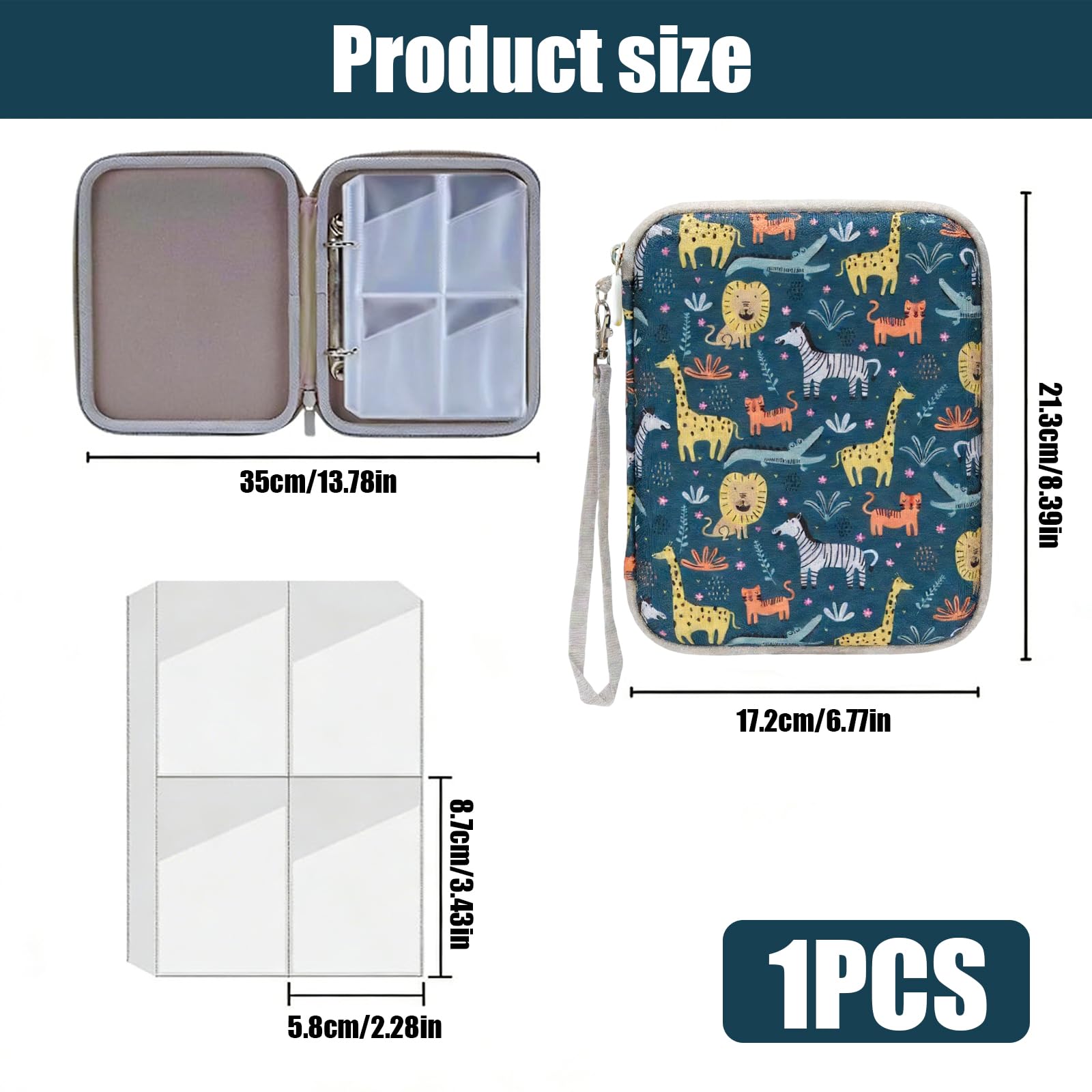 LEBKFT Animal Themed Yoto Card Holder Storage Case - Image 2