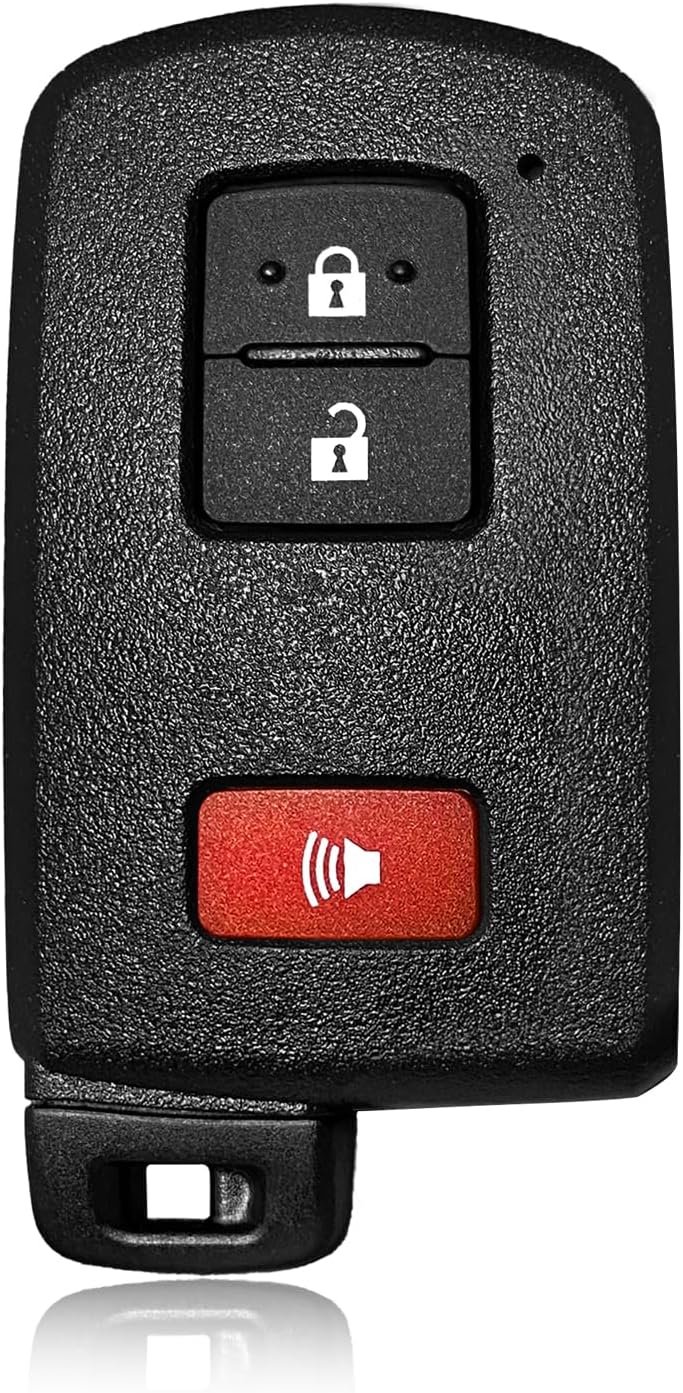 Replacement for 2012 2013 2014 2015 2016 2017 2018 2019 2020 2021 Smart Proximity Toyota Prius C V RAV4 HV GNE 281451-0020 Board Key Fob HYQ14FBA 315MHz 3 Buttons
