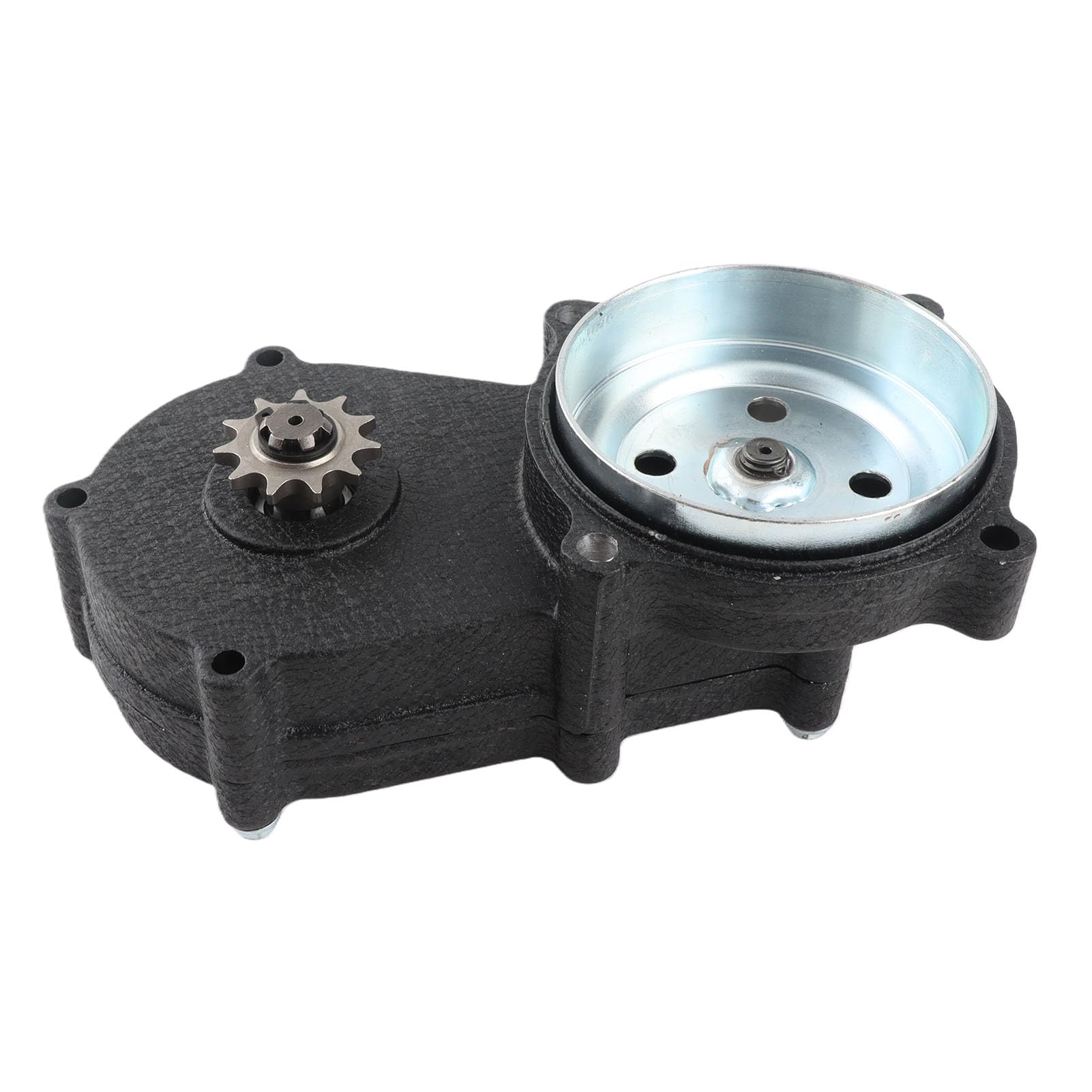 Yosoo Caja de Engranajes de Tambor de Embrague de Aleación de Aluminio, Transmisión de Cadena Doble 11T para Minimoto Embrague de Moto de Cross de 50, Fabricada con Precisión