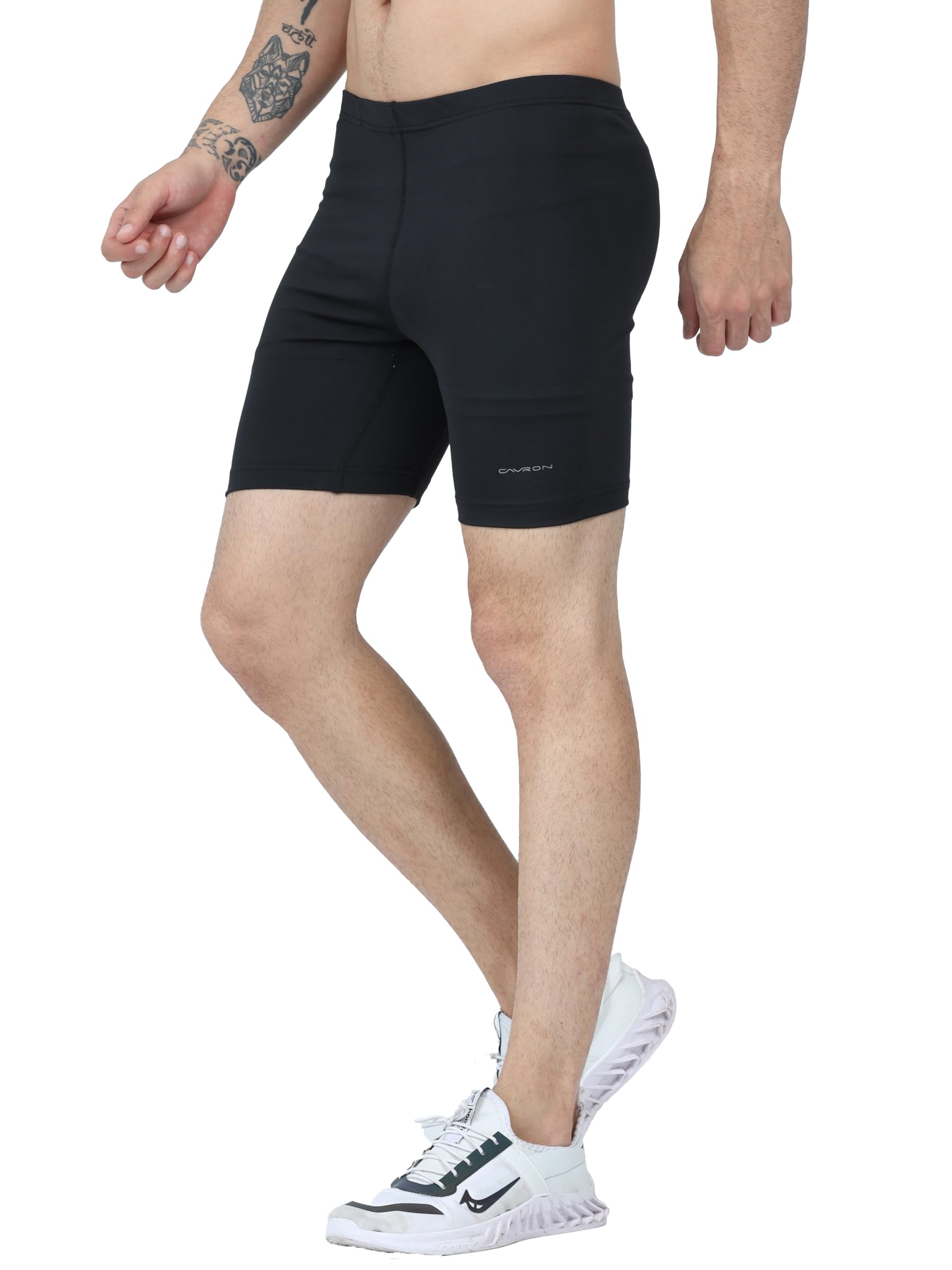 cavron Mens Shorts Compression Wear Athletic Fit Multi Sports Cycling, Cricket, Football, Badminton, Gym, Fitness & Other Outdoor Sports Inner Wear | Shorts Length Tighter Shorts-picture-20