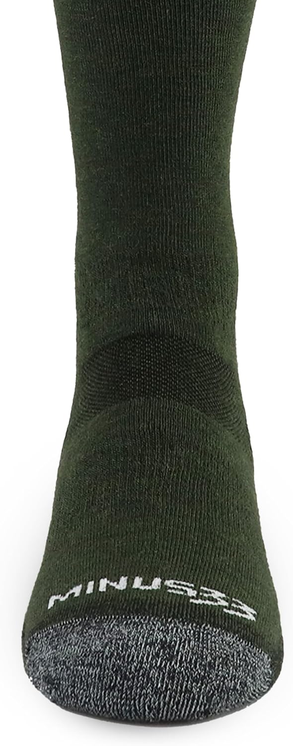 USA Made - Midweight Merino Wool Over the Calf Socks - Ski and Snowboard Socks