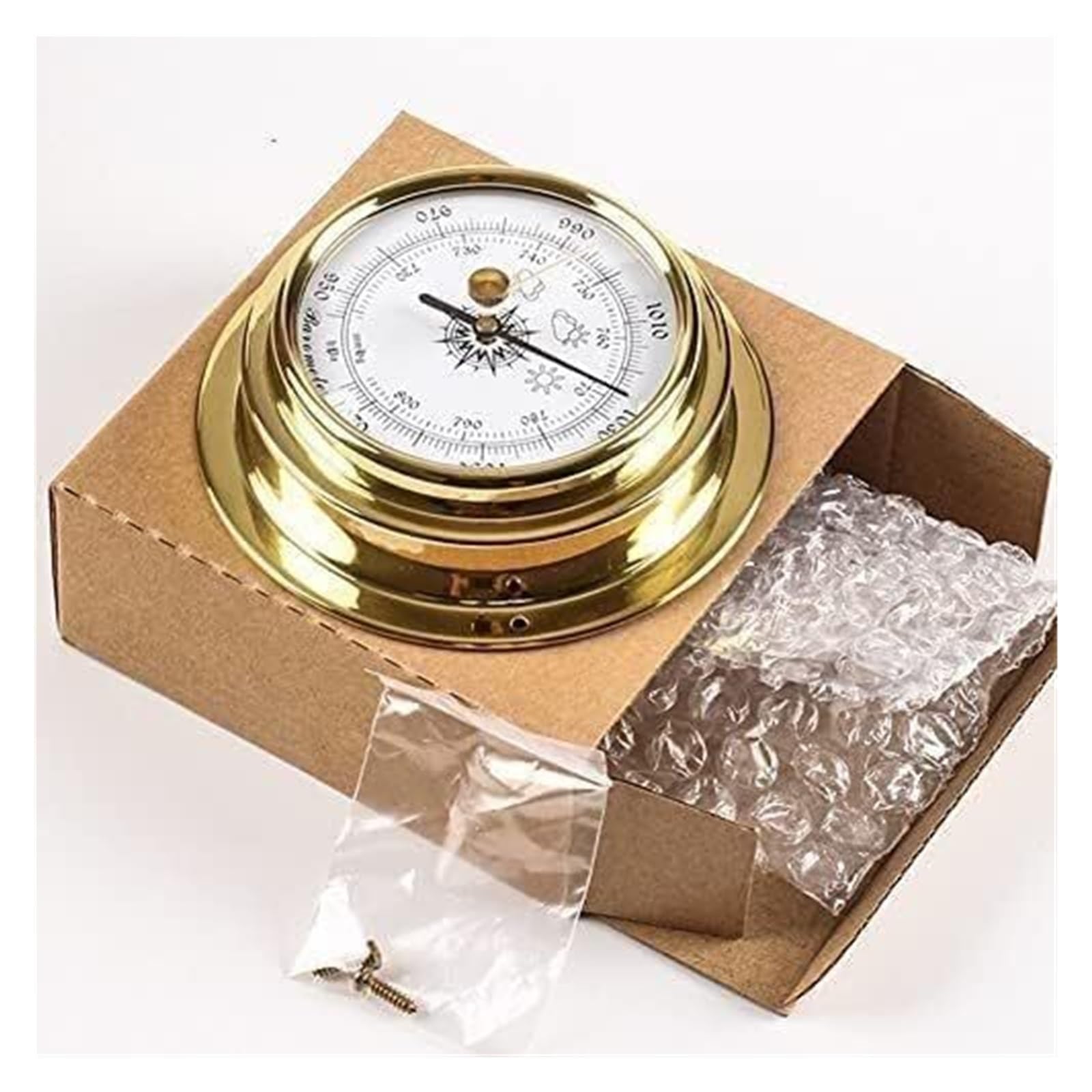 Barometer, 3,9 Zoll Wandthermometer, for Zuhause, Hotels, Büros, Fabriken-Thermometer