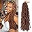 8 Packs Soft Locs Crochet Hair 18 Inch for Butterfly Locs Faux Locs Crochet Hair for Black Women (30, 18 Inch(Pack of 8))