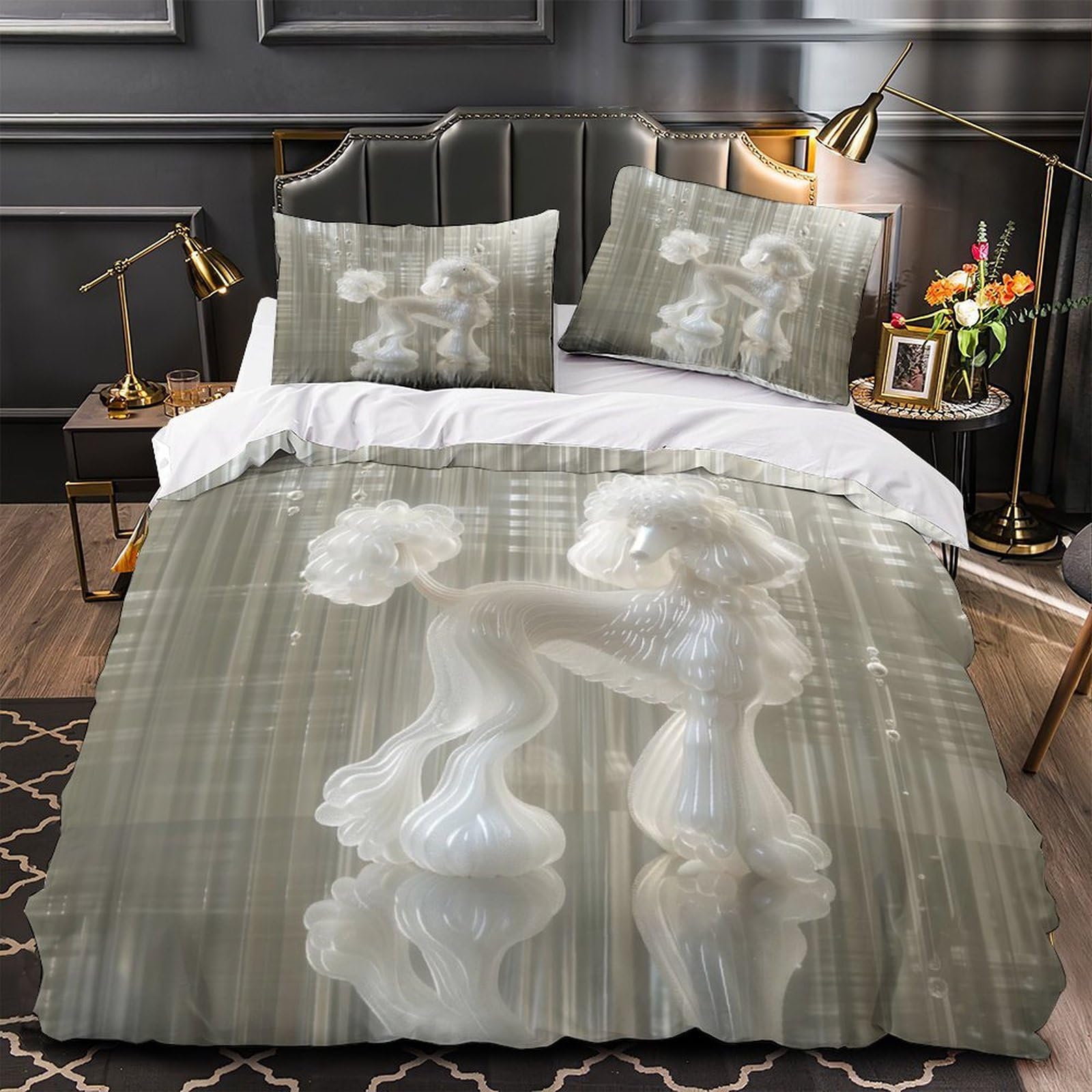 Housse de couette Caniche pour transformer la chambre d'un ado