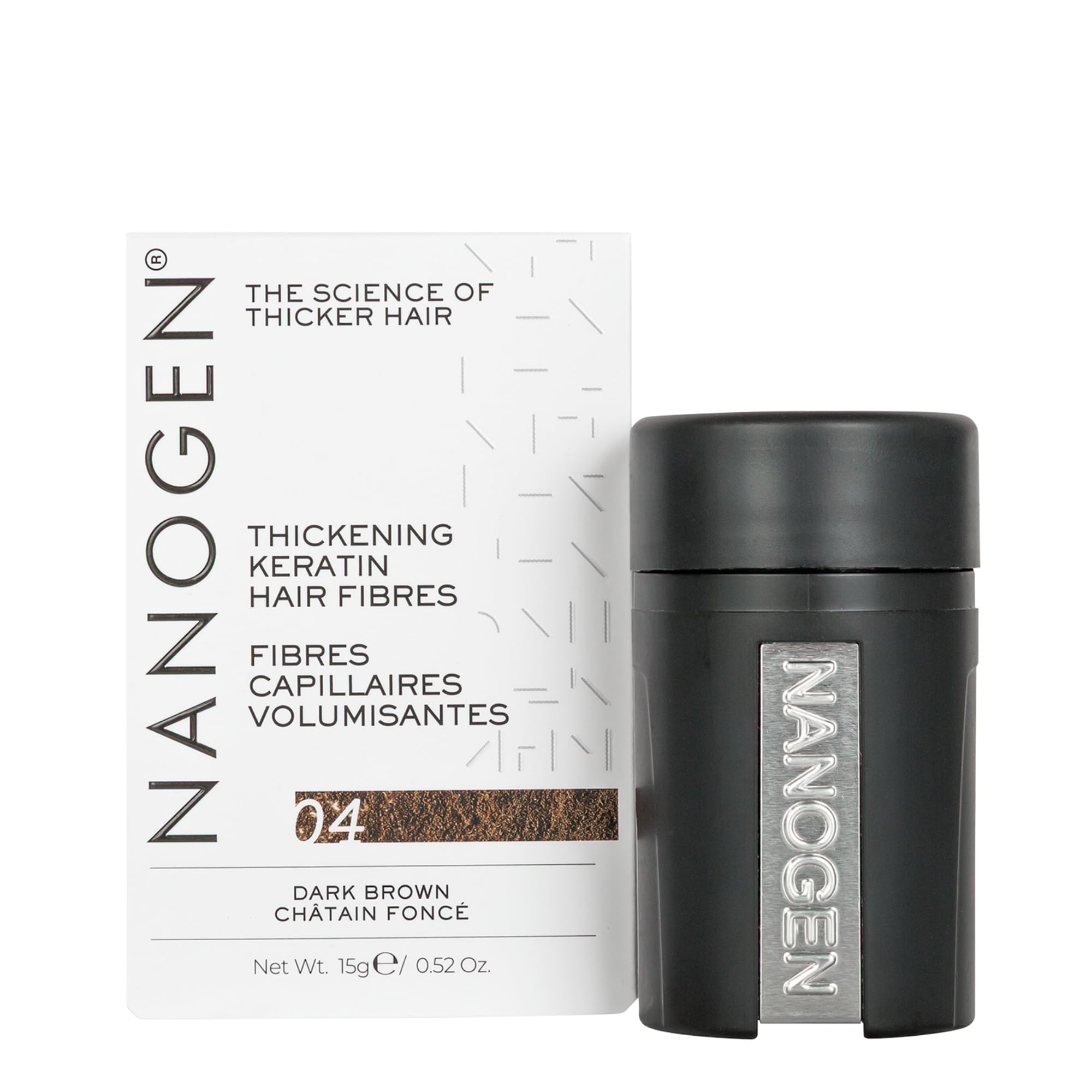 Keratin Thickening Hair Fibres 15gm (Black)