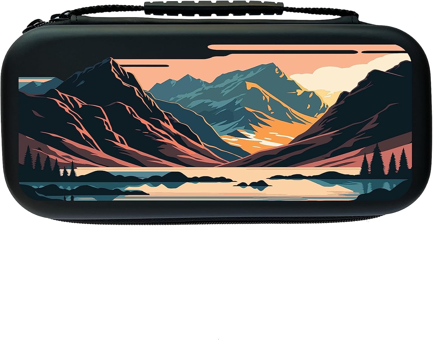 Switch protective carrying case with 20 cartridge slots