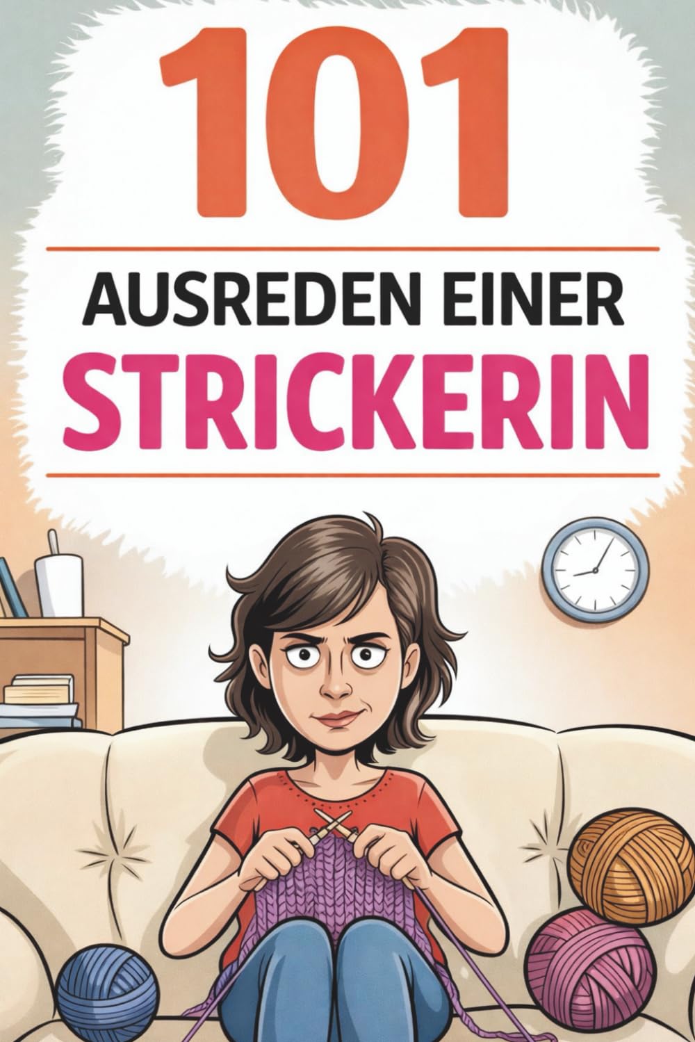 101 Ausreden einer Strickerin: Das humorvolle Strick-Geschenkbuch voller Wiedererkennung und Selbstironie
