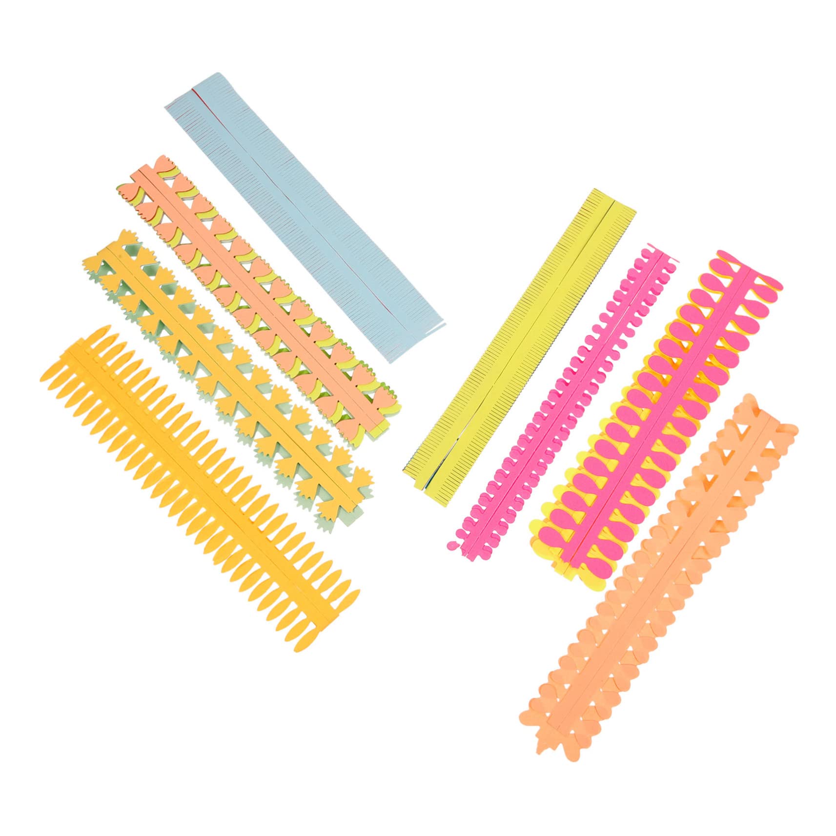 CIMAXIC 9 Color Assorted Quilling Paper Strips Kit DIY Quilling Paper Quiller Wheel for Home Decorations