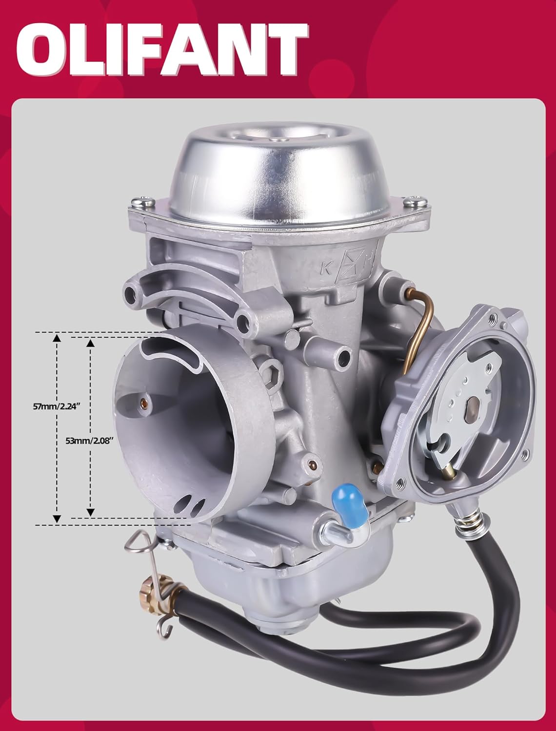 Carburetor For Polaris Sportsman 500 HO 2001-2006 2008-2013(Only HO)/Polaris Scrambler 500 4X4 1998-2012/Polaris Worker 500/Polaris ATP 500 With Air Filter
