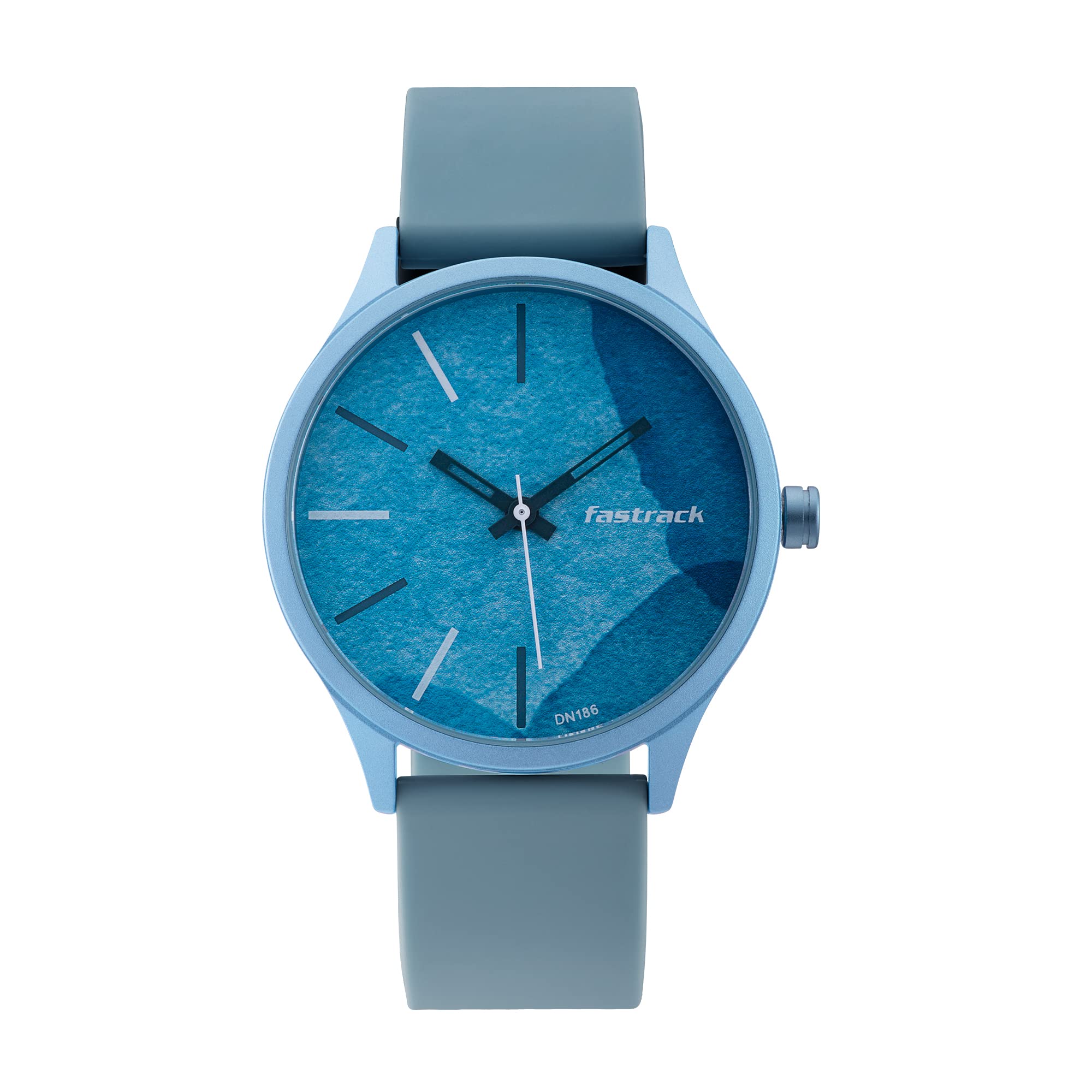 Fastrack Topicals Quartz Analog Blue Dial Silicone Strap Unisex Watch-68031AP05 (B0B6C3PHYQ) Amazon Price History, Amazon Price Tracker
