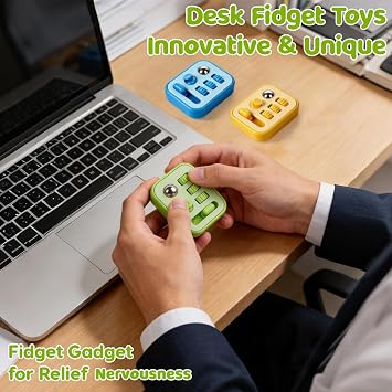 Fidget Sensory Toys for Kids Adult: 3 Pack Finger Fidget Toys for Autism