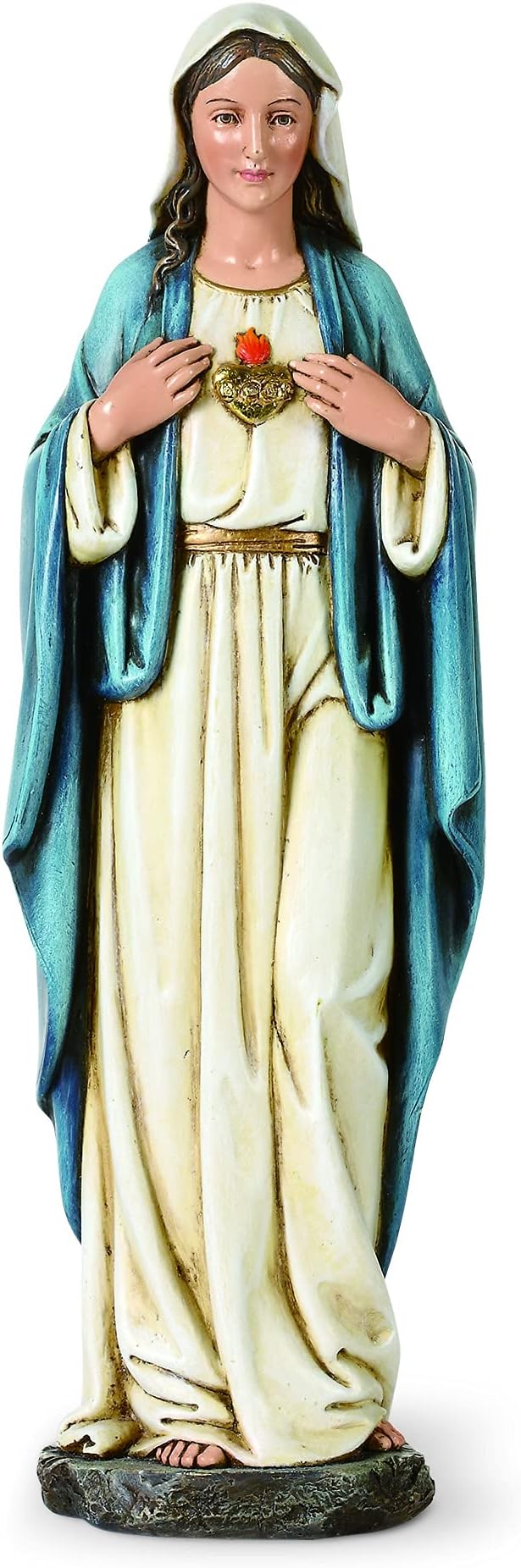 Joseph's Studio Renaissance Collection by Roman Exclusive Immaculate Heart of Mary Figurine, 10-Inch