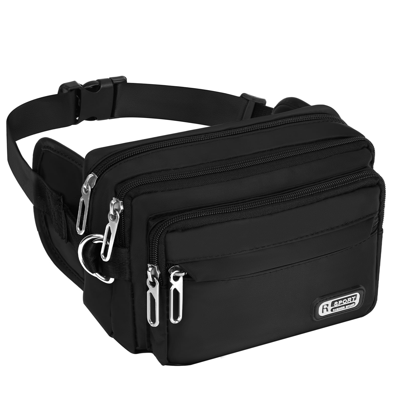 Flintronic Bum Bag, Waist Bags for Men Women, Travel Waist Pack with Adjustable Belt, Waterproof Bumbag for Sports, Running, Hiking, Cycling — image 1