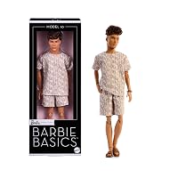 Barbie Signature - Barbie Basics Modello Ken 10, bambola da collezione con capelli castani