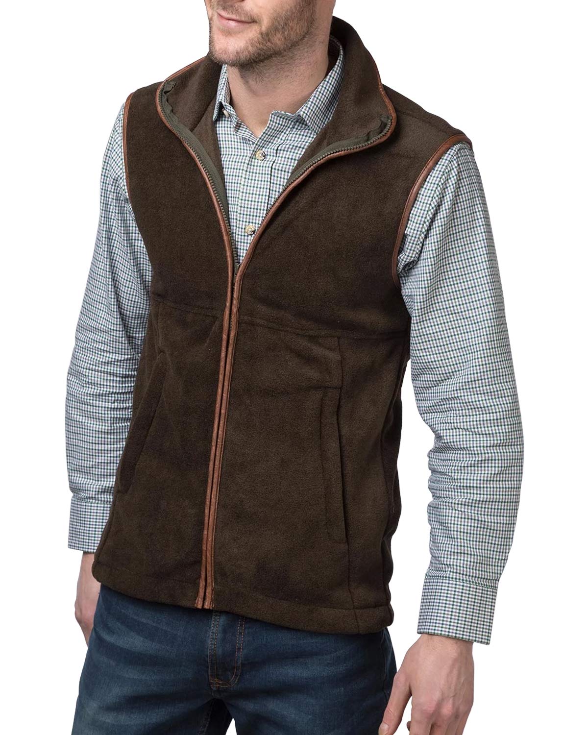 Rydale Country Olive Harpham Fleece Waistcoat