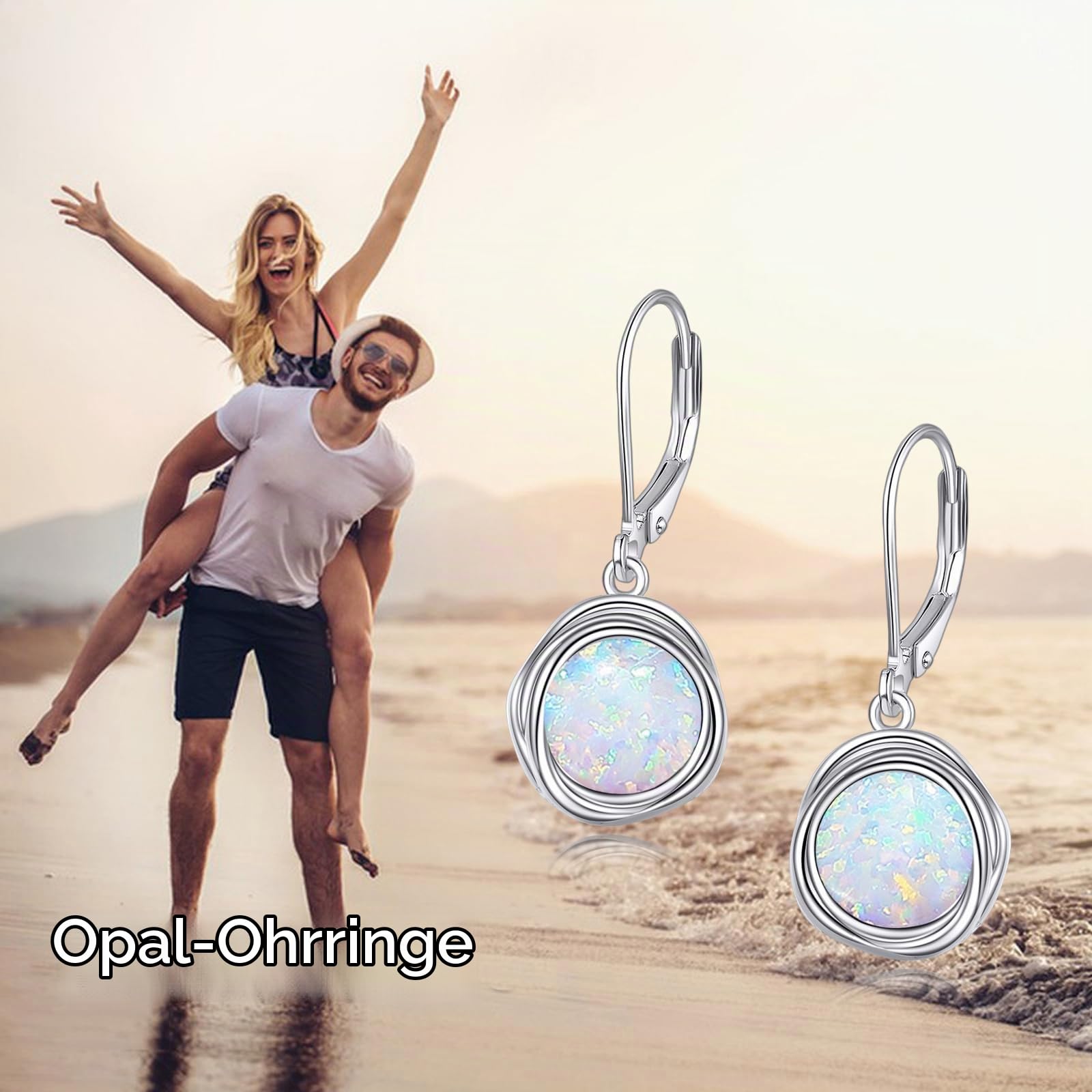 POPLYKE Süßwasser Perle Dangle Ohrringe für Damen Sterling Silber Leverback Ohrringe für Damen Perle Schmuck Geschenke für sie