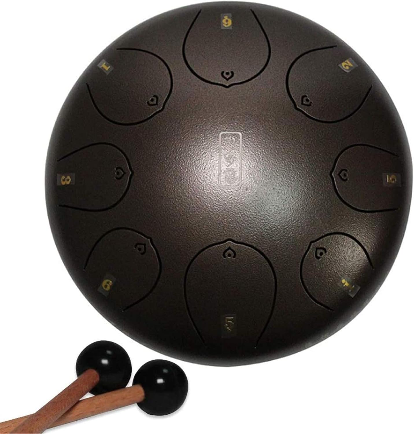 Amazon.co.jp タングドラム スリットドラム スチールタンドラム 金属ドラム、 ハンドパンドラムタンクハングドラム8リアクション