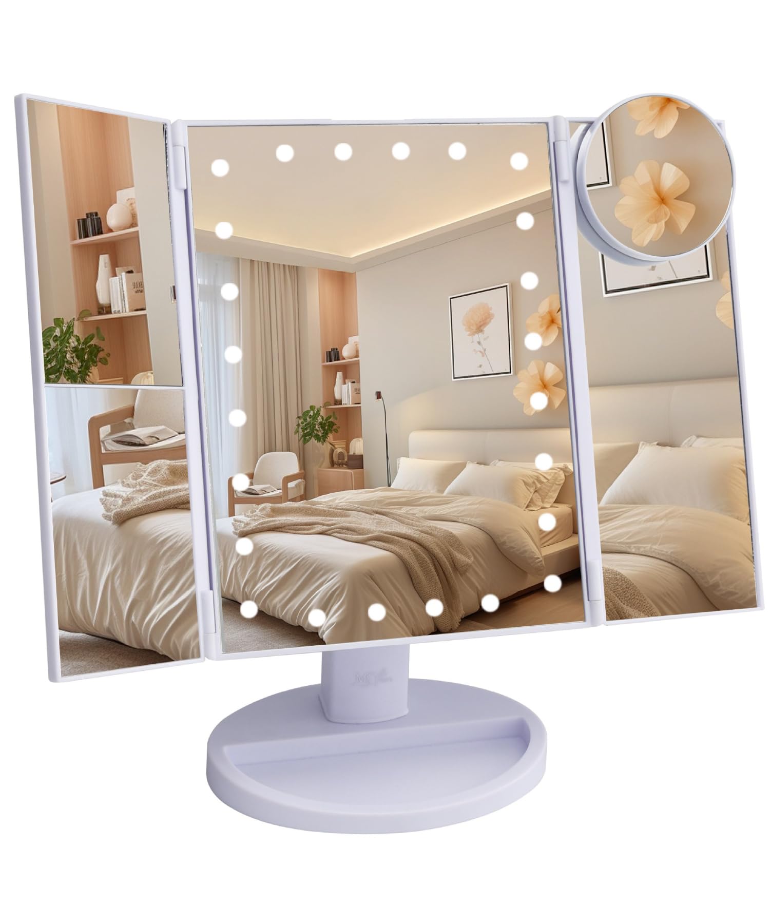 Photo 1 of Mr. Pen Tri-Fold Makeup Mirror with Lights