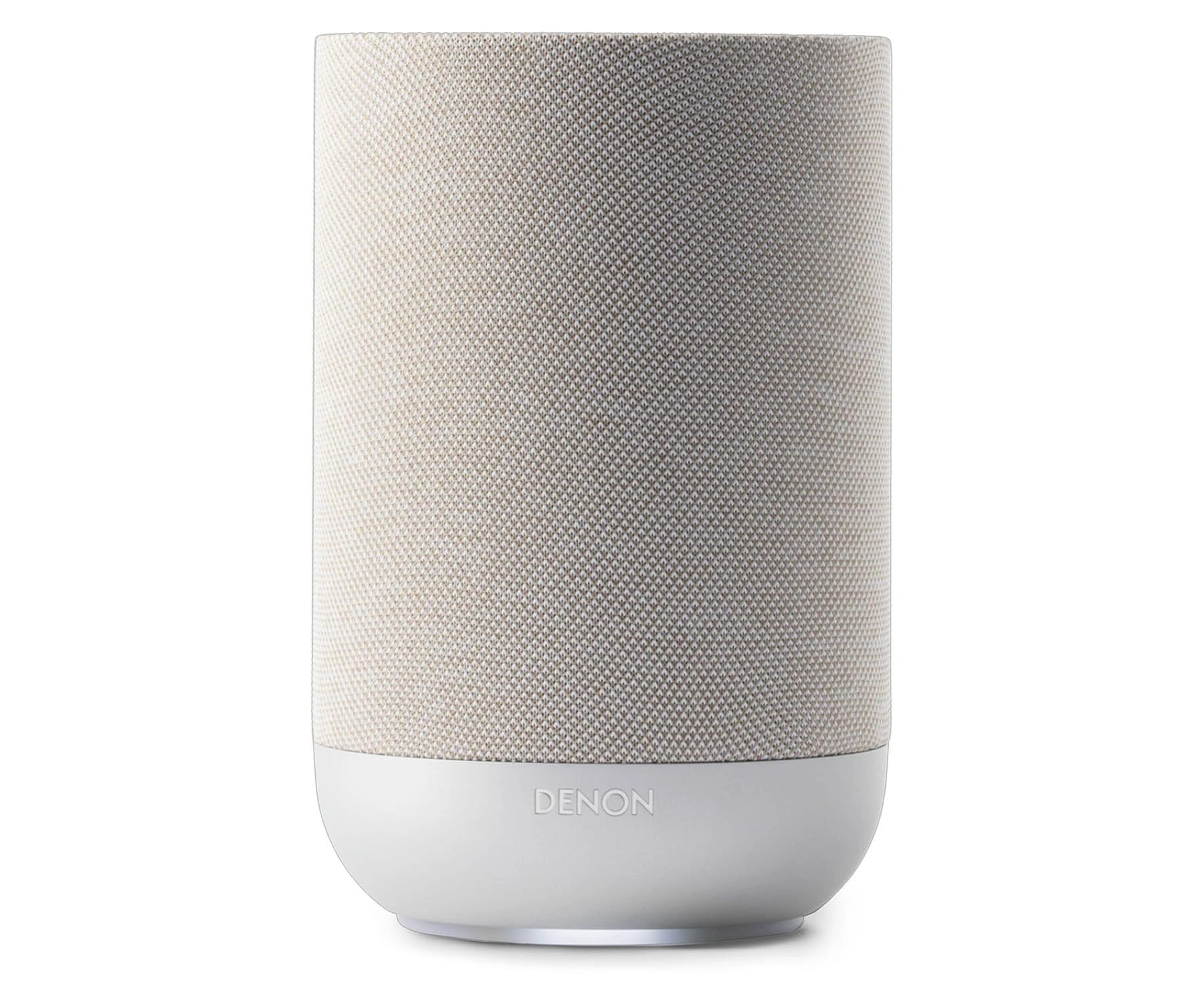 Denon Home 200 bezprzewodowy głośnik Smart Speaker z muzyką Dolby Atmos, HEOS Streaming, Wi-Fi, Bluetooth, AirPlay 2, Hi-Res Audio, funkcja pary stereo, eleganckie wzornictwo - Stone